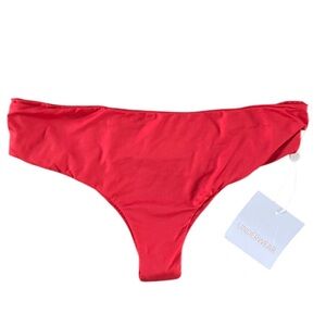 MAI Deluxe Active Bottom NWT Red Bikini Bottom